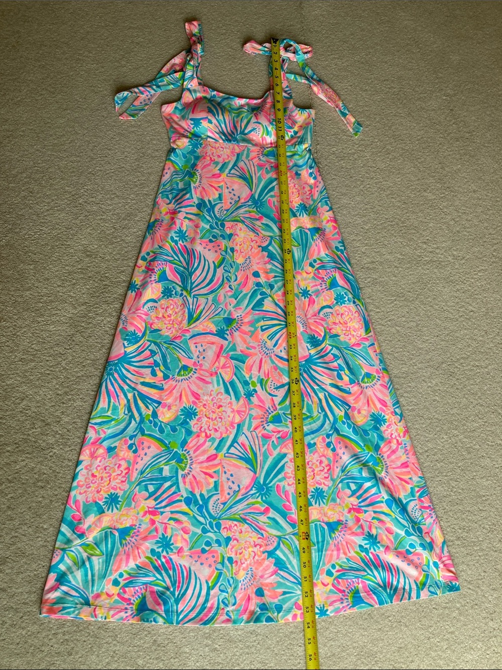 Lily Pulitzer Maleka maxi dress in tropical punch print - Picture 9 of 9